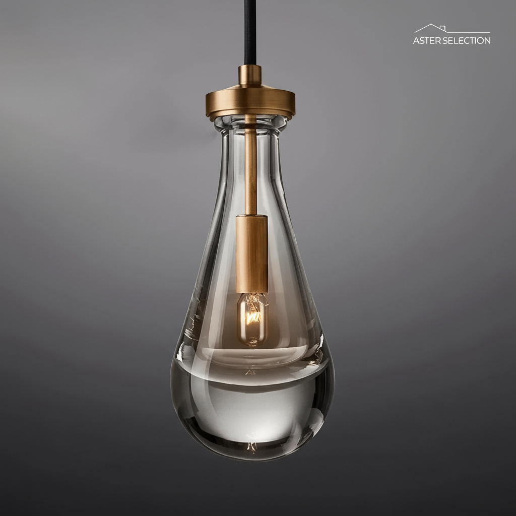 Designer Kristall Pendellampe