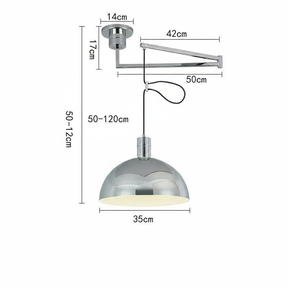 Italienische Glas Pendelleuchte