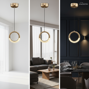 Designer Kreis Pendellampe