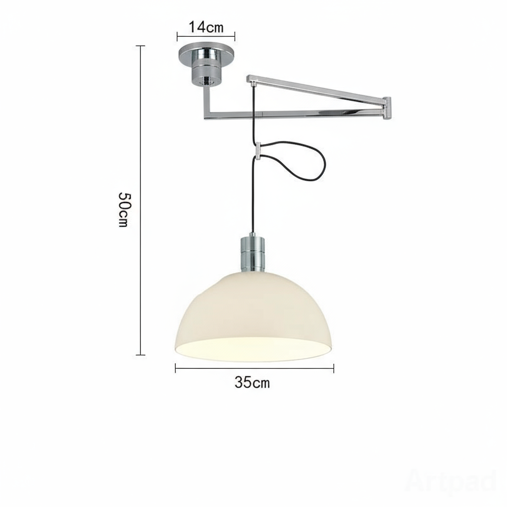 Italienische Glas Pendelleuchte