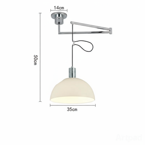 Italienische Glas Pendelleuchte