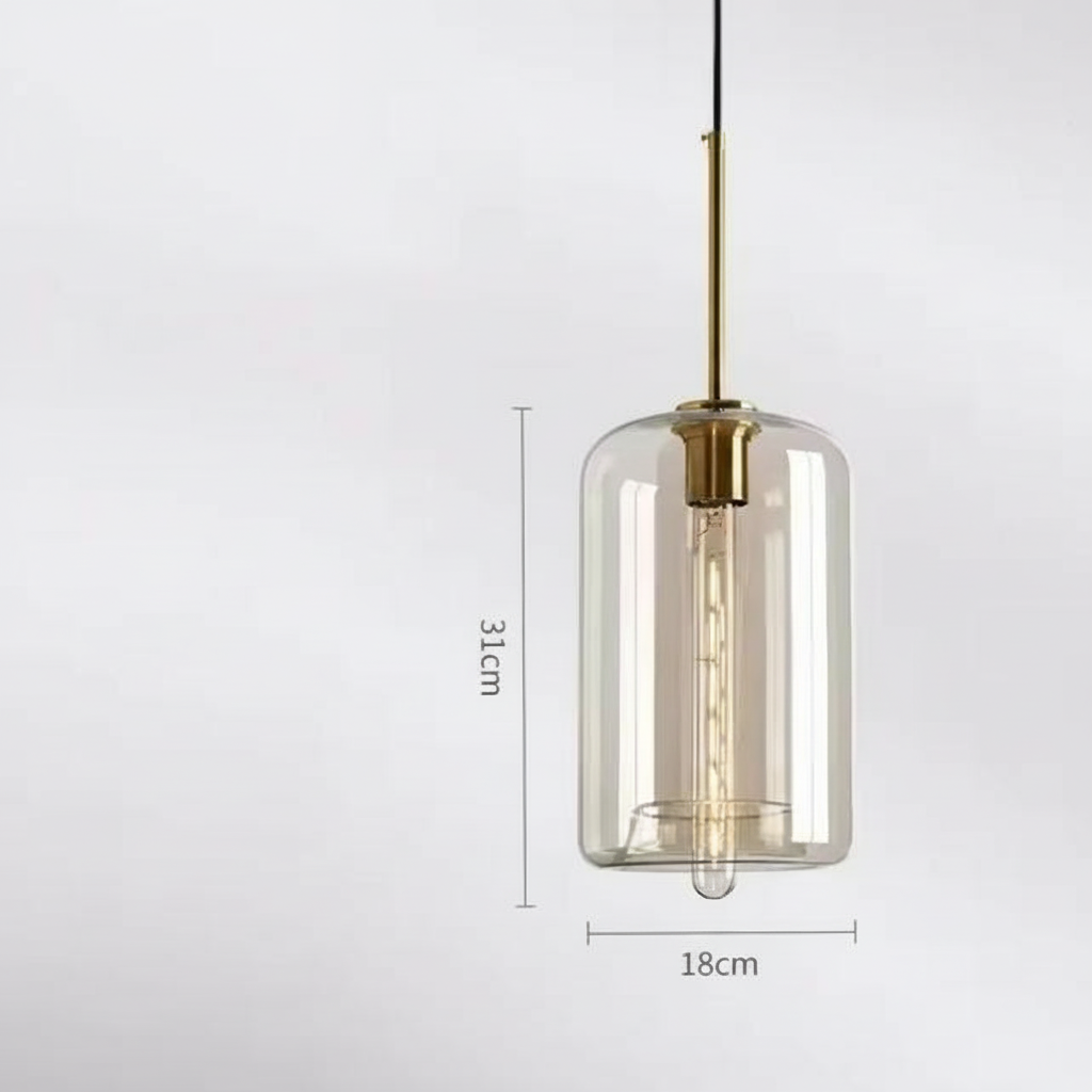 Aster Maison | Nordische glas hängelampe