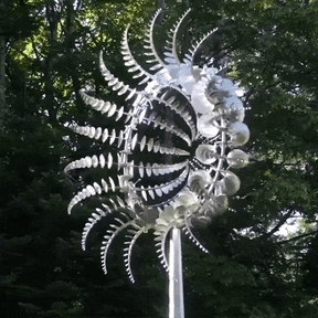 Magisches Windrad Metall