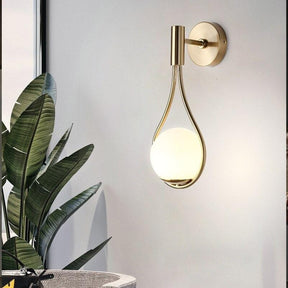 Elegant LED wall light