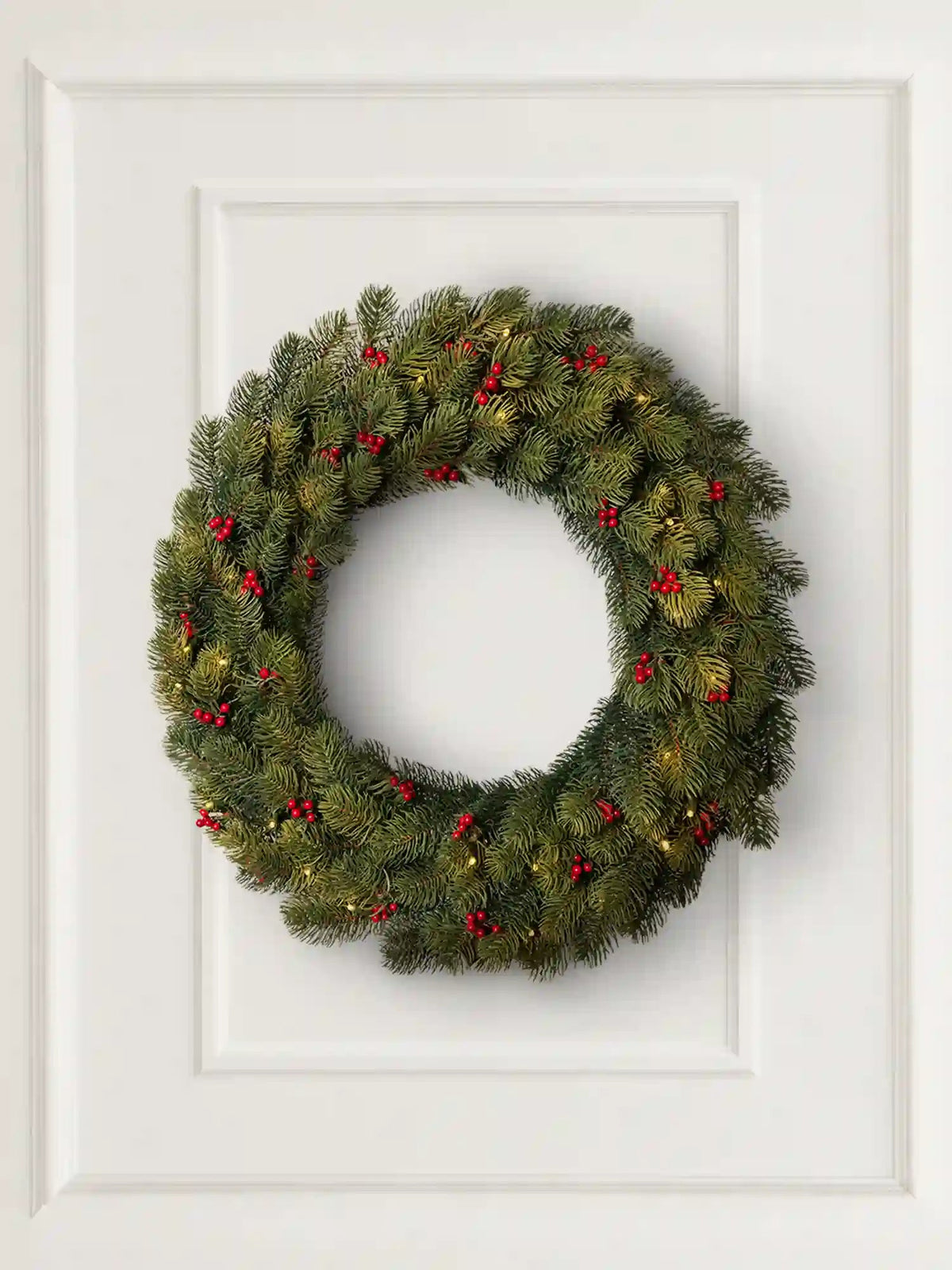 Kervana Klassisch PE LED-Weihnachtskranz