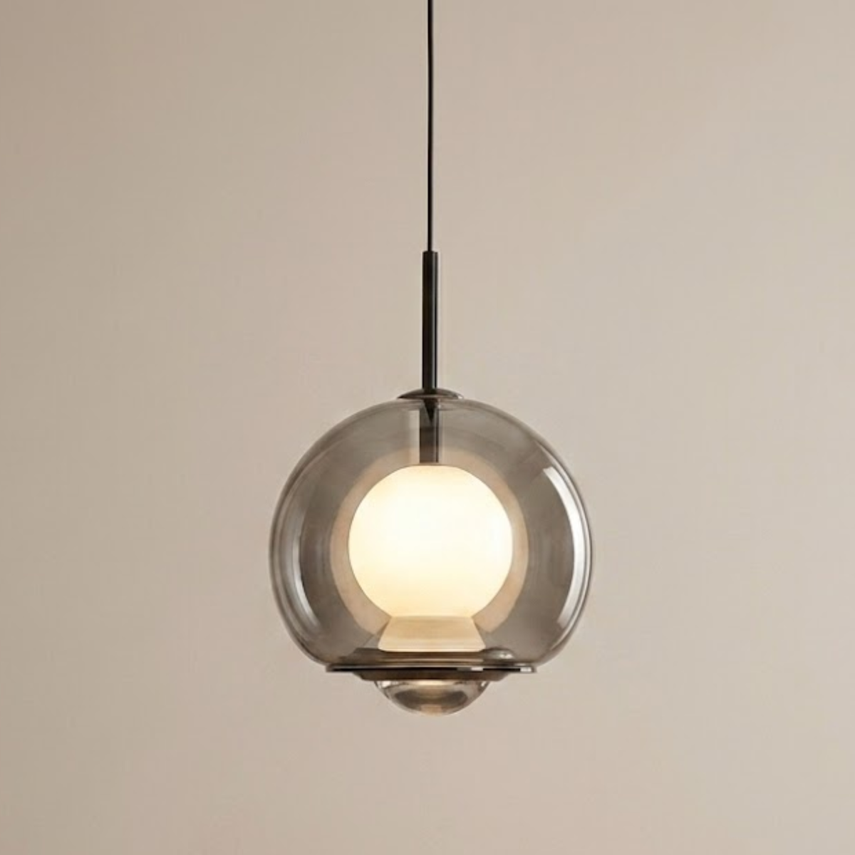 Oriventa Minimalistisch Glas Pendelleuchte