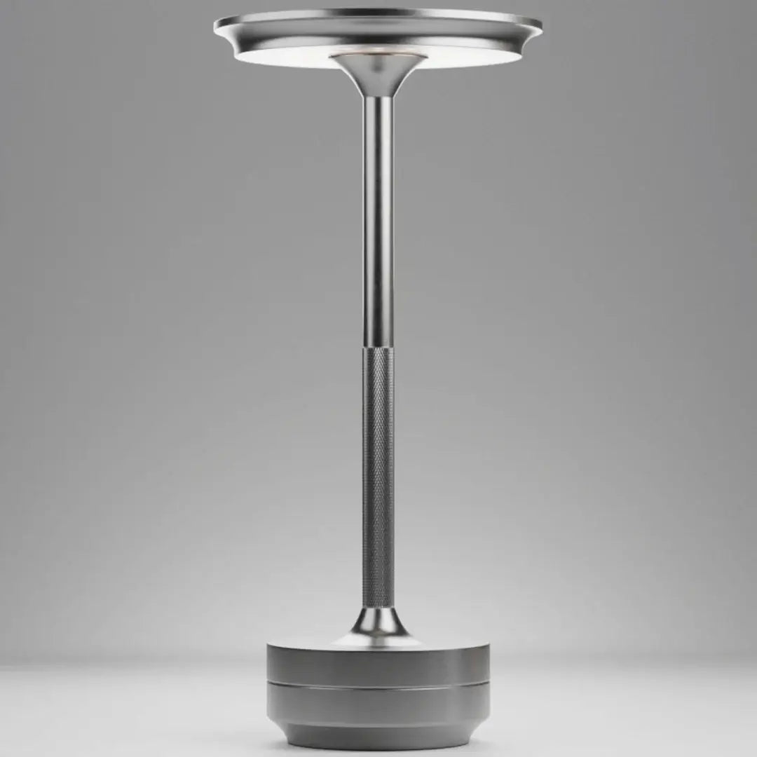 Jorvella Minimalistisch Aluminium Akku-Tischleuchte
