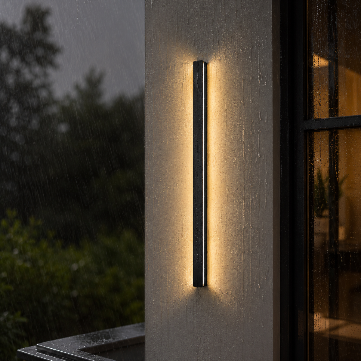 Quenvaro Linear Aluminium Wandleuchte
