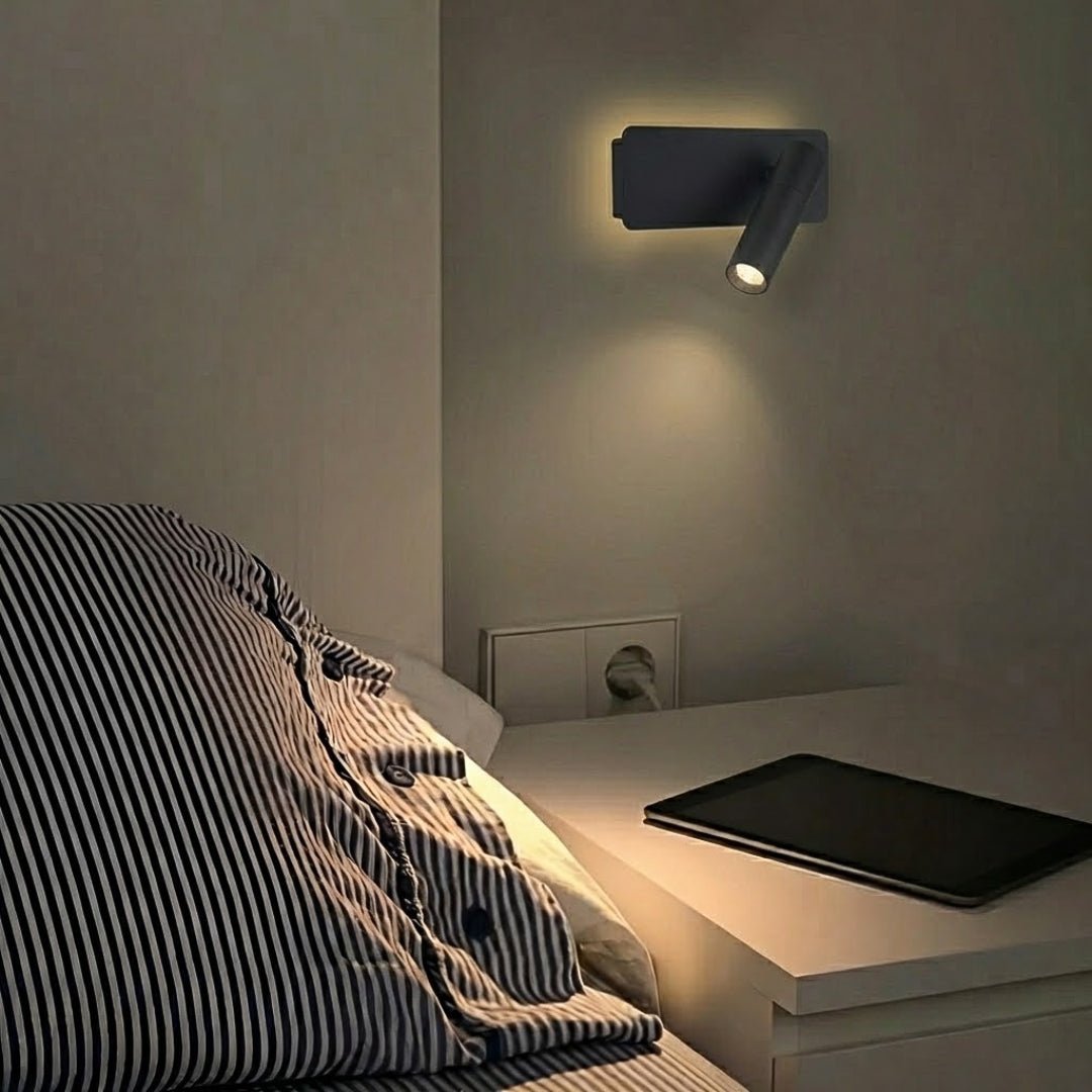 Tormelo Minimalistisch Metall Wand-Leseleuchte