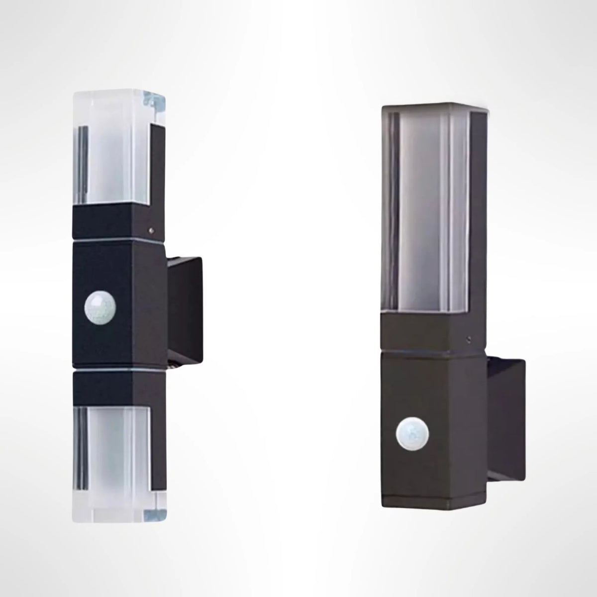 Up-Down Sensor Wandleuchte Schwarz