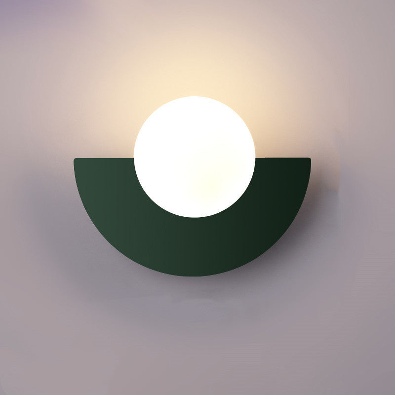 Wendora Bauhaus Metall Wandleuchte