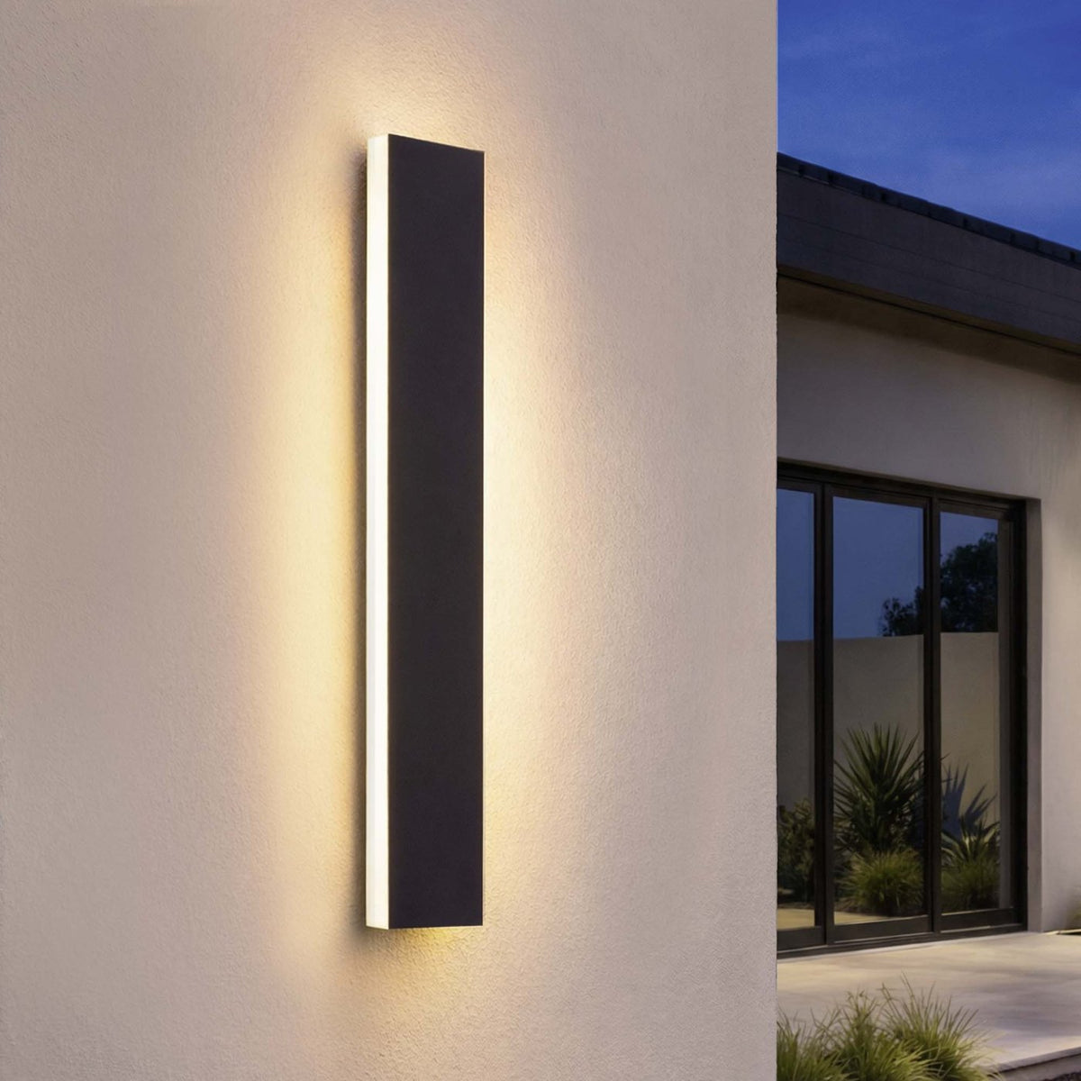 Lineare LED Wandleuchte 2er-Set