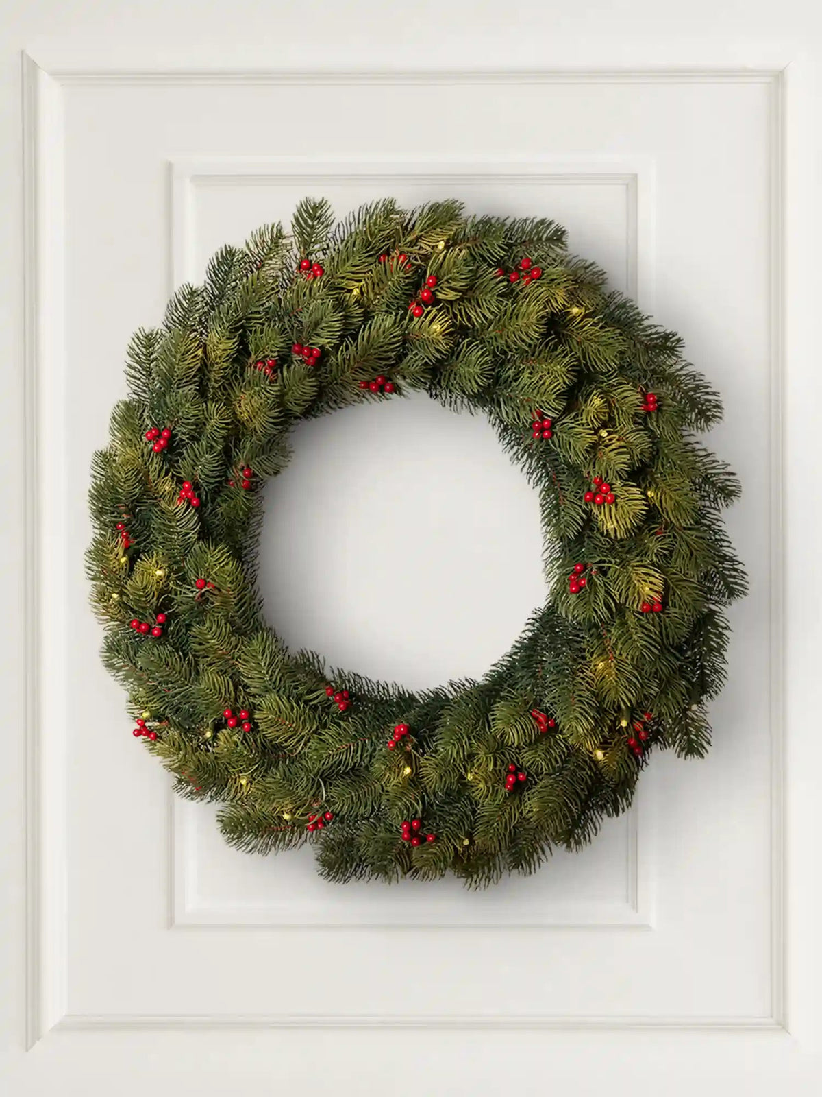 Kervana Klassisch PE LED-Weihnachtskranz