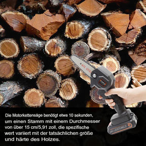 Kompakt-Kettensäge 24V Set