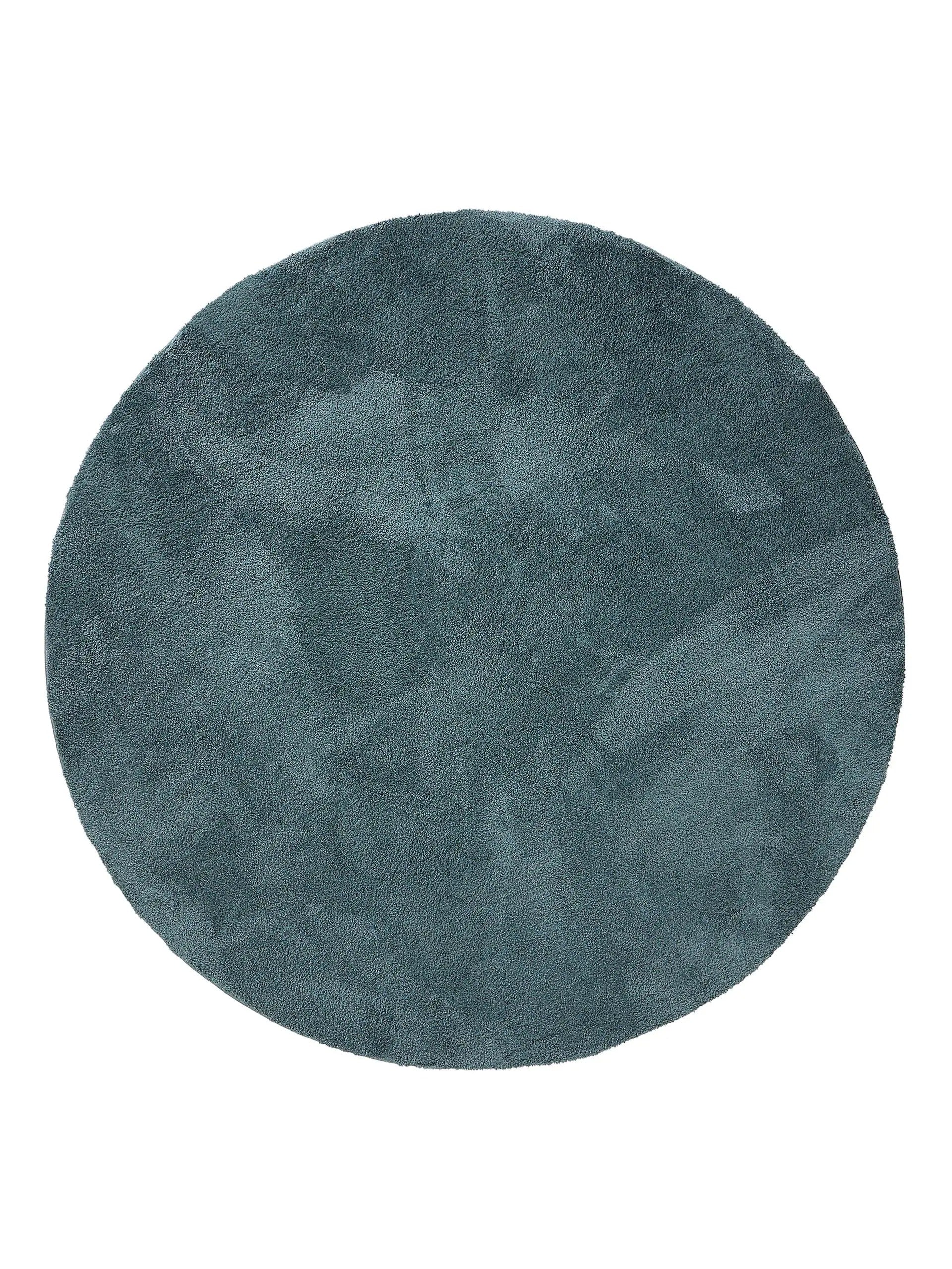 Hochflorteppich flauschig in Grau Beige oder Blau für Wohnzimmer Schlafzimmer groß