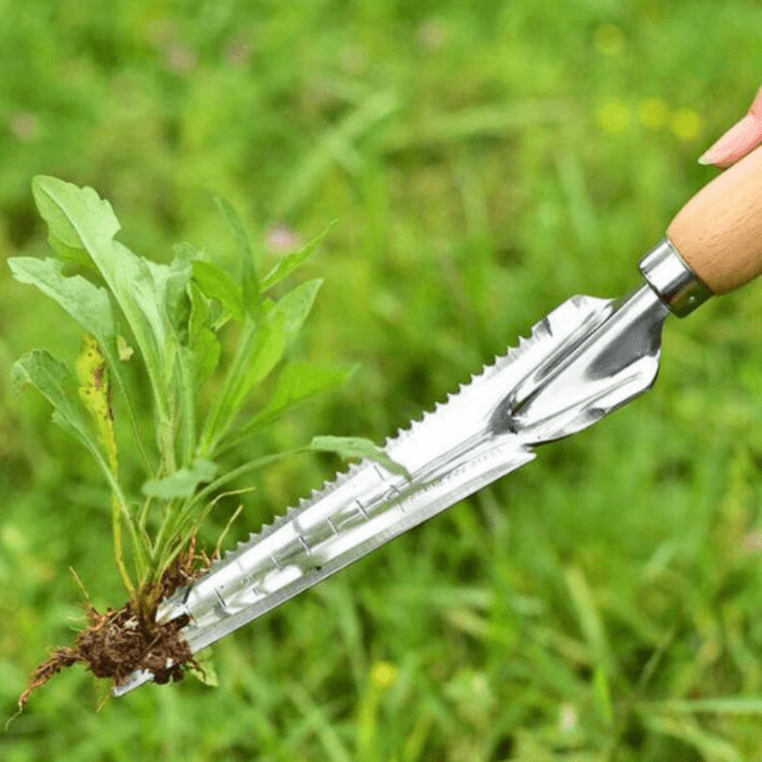 Weed puller 5-in-1 tool