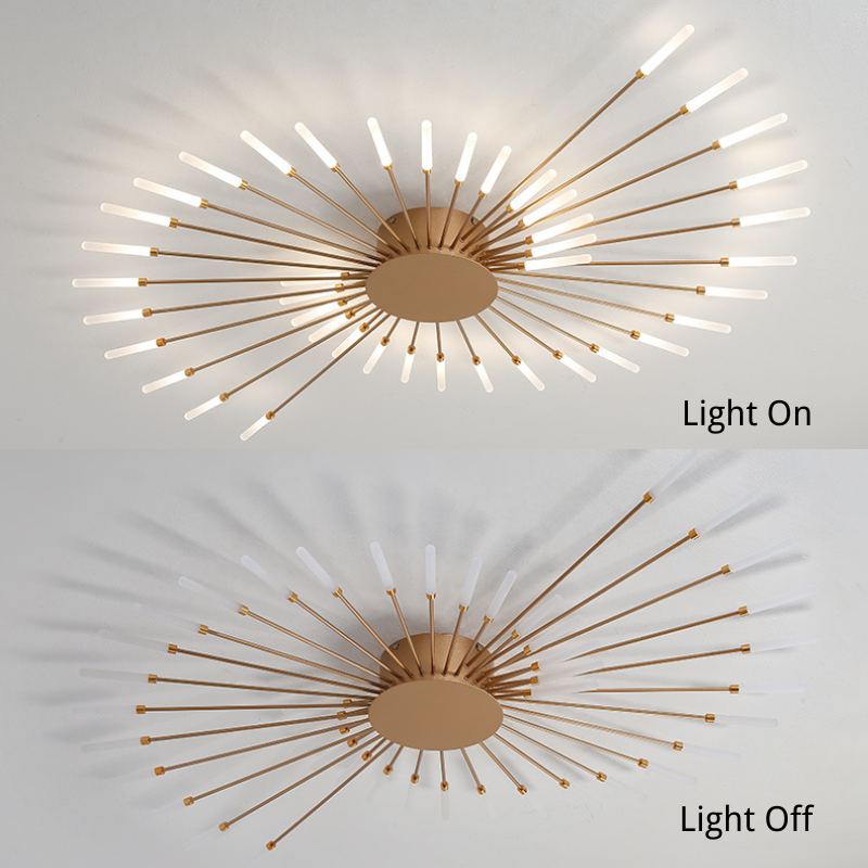 Vuurwerk design plafondlamp