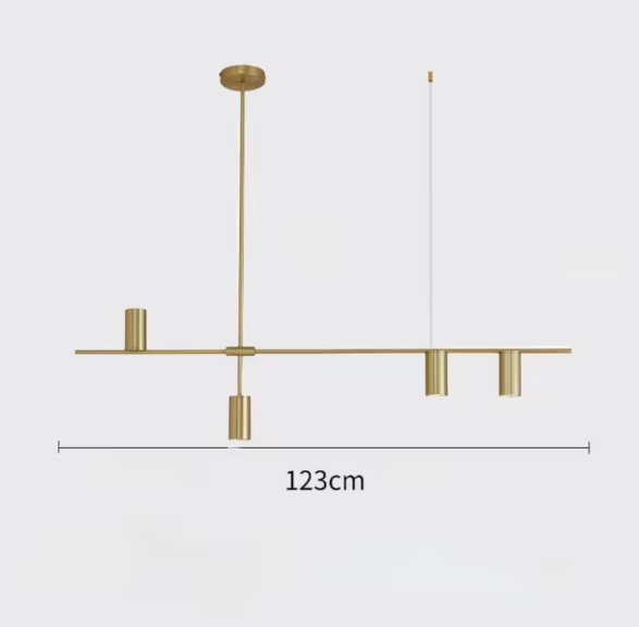 Aster Maison | Mehrflammige decken pendelleuchte