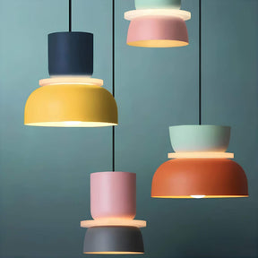 Scandinavische macaron plafondlamp