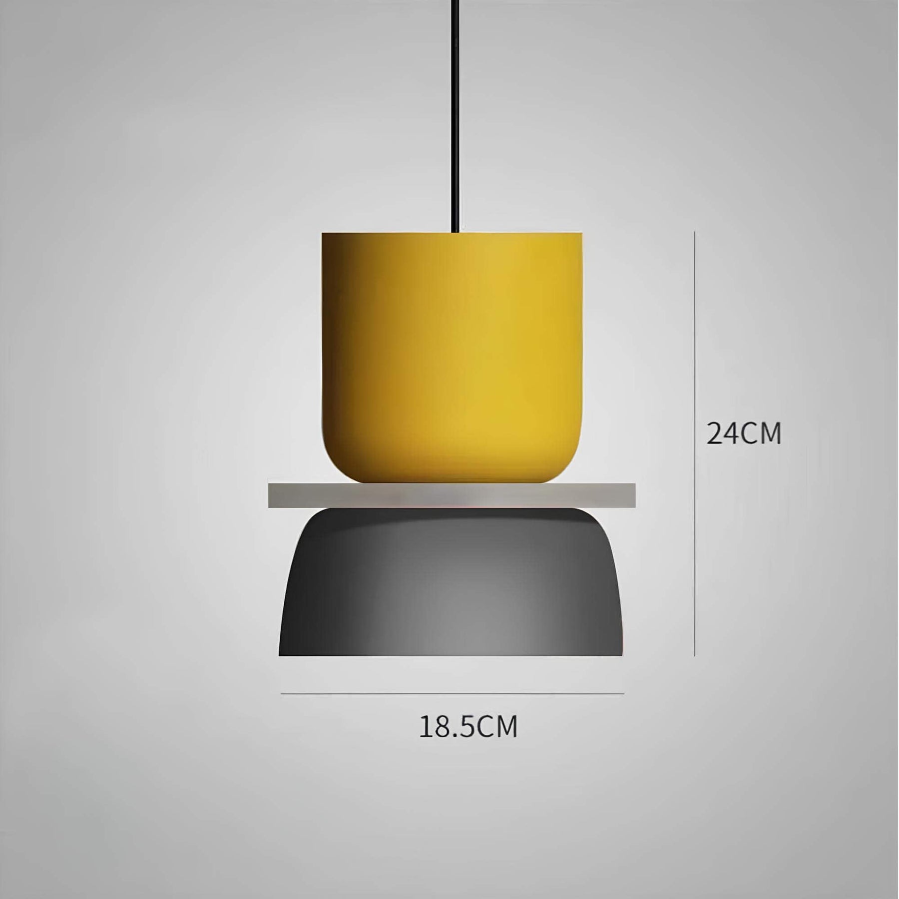 Scandinavische macaron plafondlamp