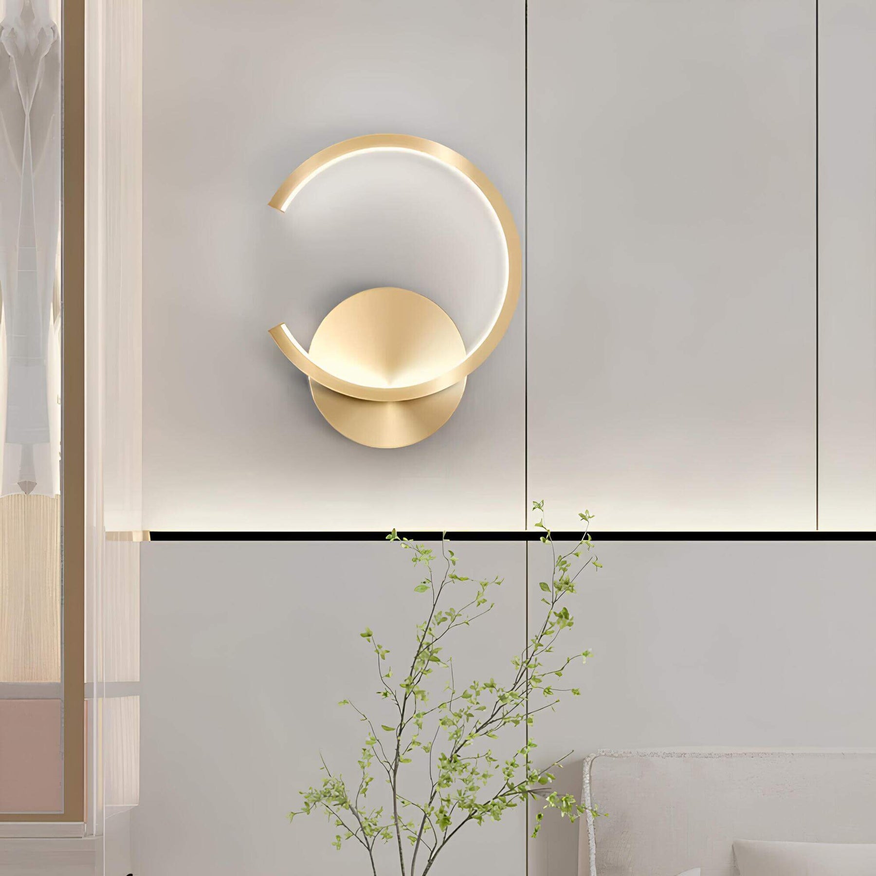 Elegante LED-wandlamp voor woon- en slaapkamers