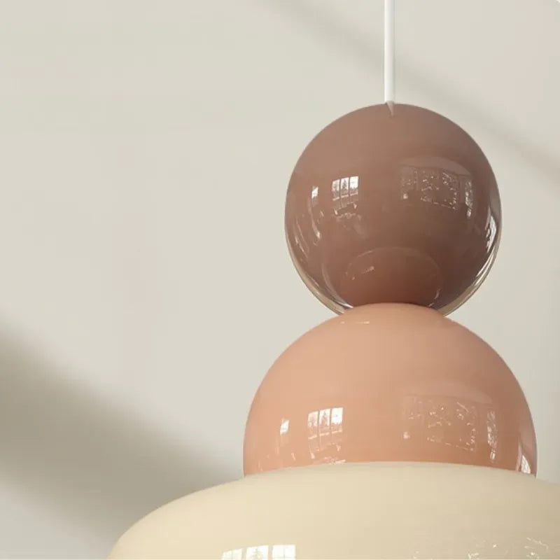 Französische Creme Hängeleuchte