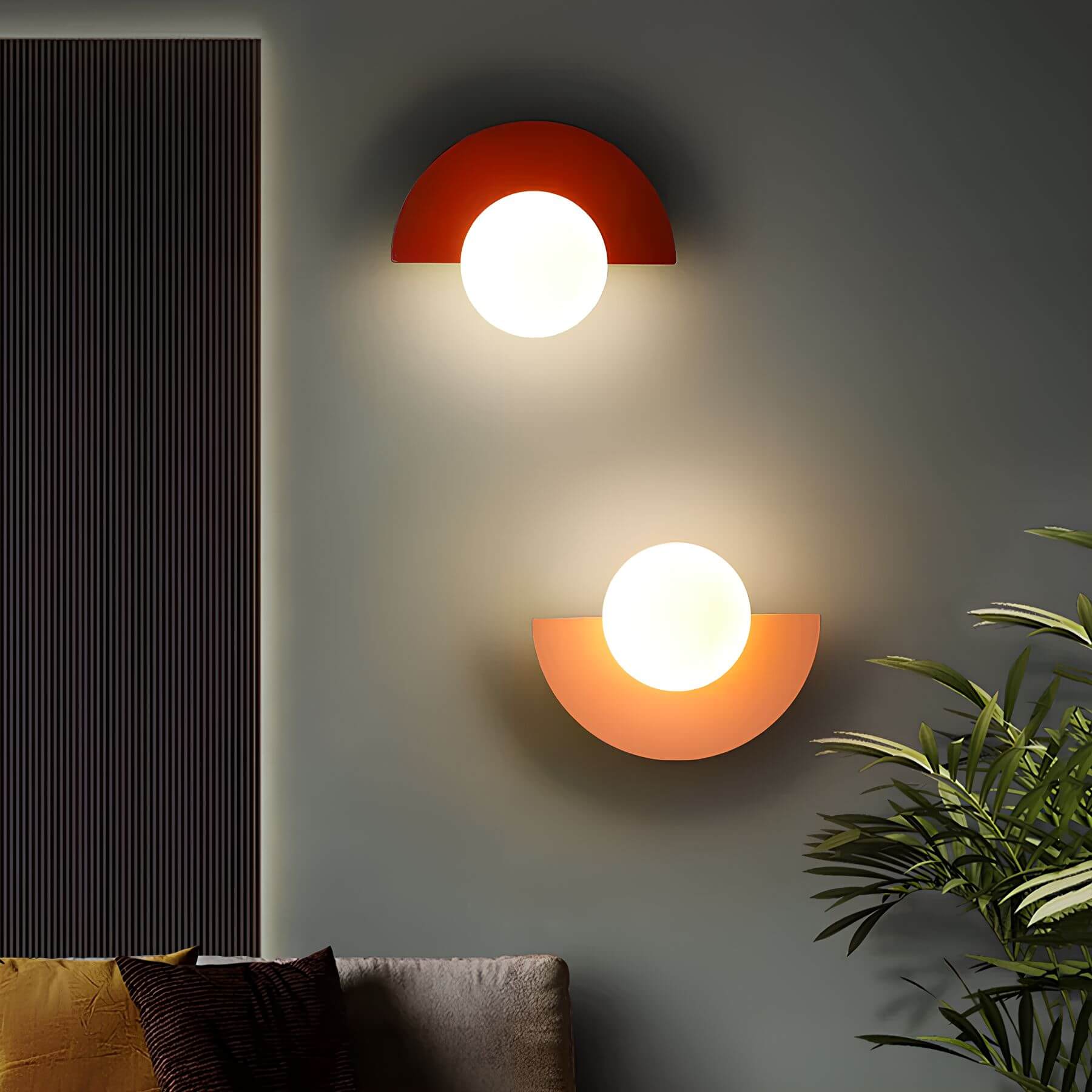 Moderne wandlamp voor in huis