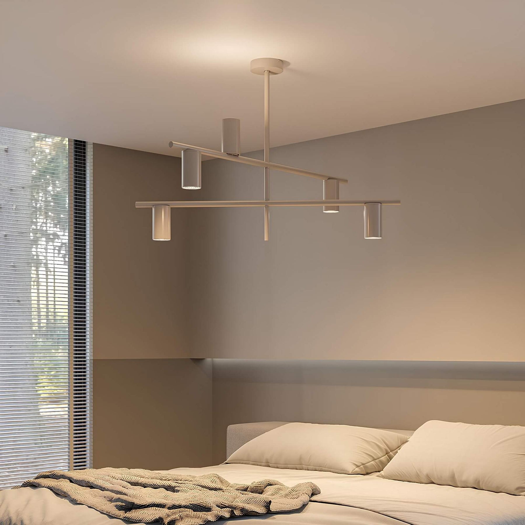 Weelderige Happy LED-hanglamp voor luxe huisdecoratie