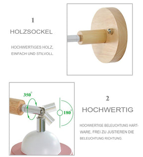 Collin Wandlamp - Verstelbaar met Trekketting Schakelaar