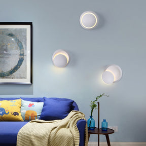 Moderne 360° LED-wandlamp 