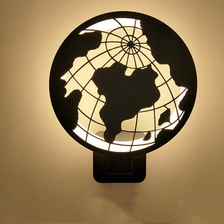 LED Wandleuchte Wald Design warmes Licht moderne Wandbeleuchtung