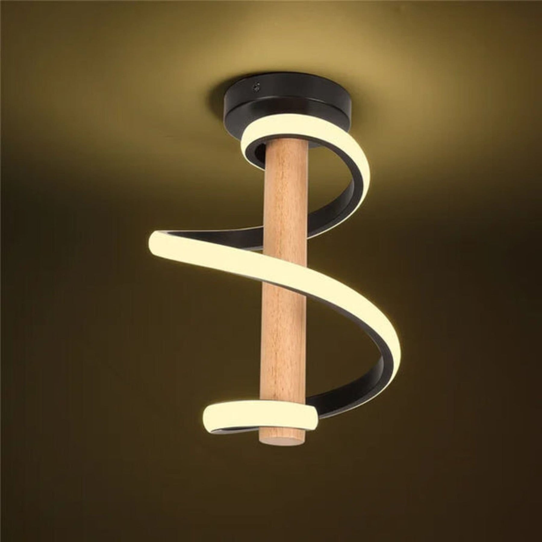 TimberGlow Ceiling Lamp