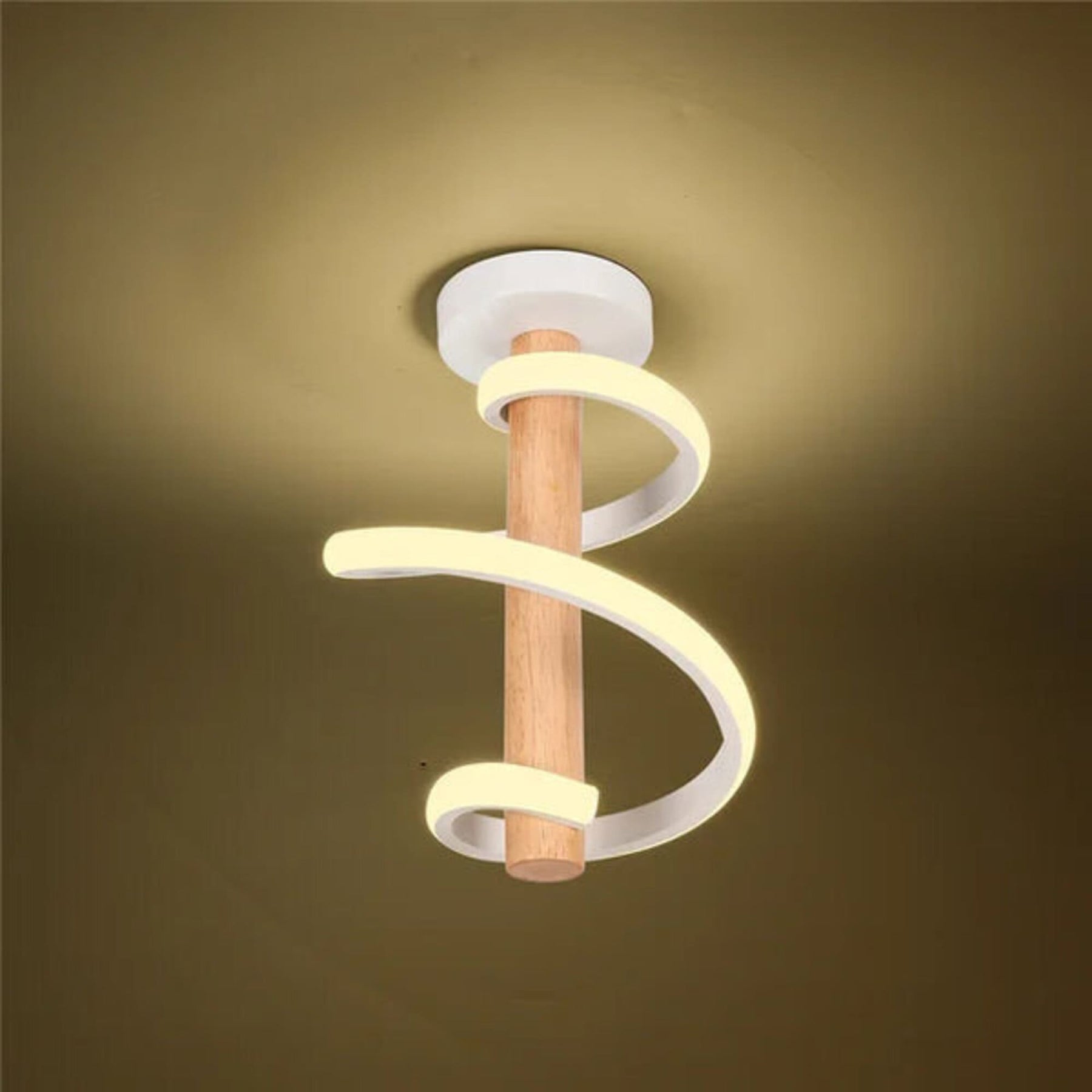 TimberGlow Ceiling Lamp