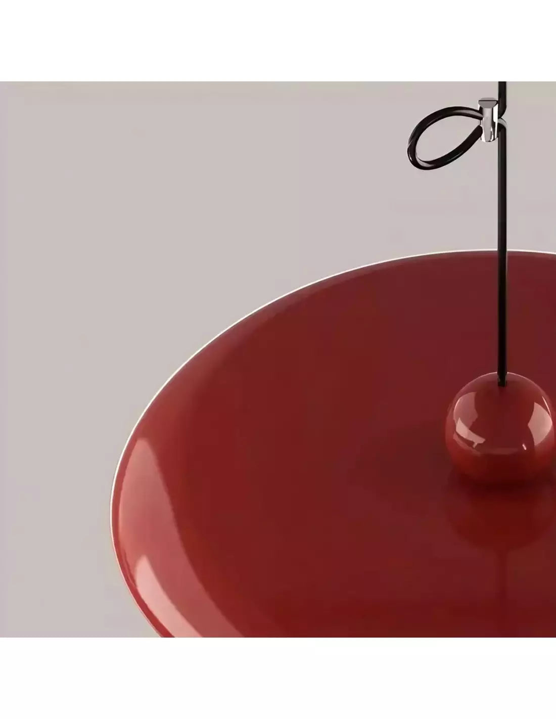 Moderne Pendelleuchte mit schwenkbarem Arm