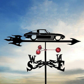 Retro Witch Weather Vane 