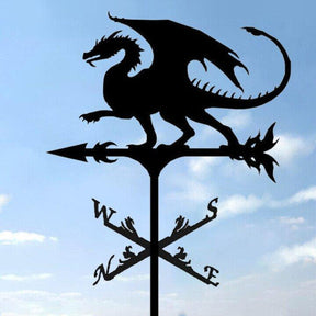 Retro Witch Weather Vane 