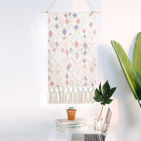 Handgemaakt boho-tapijt 