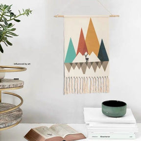 Handgemaakt boho-tapijt 