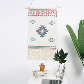 Handgemaakt boho-tapijt 