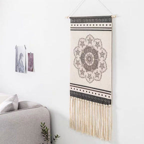 Handgemaakt boho-tapijt 