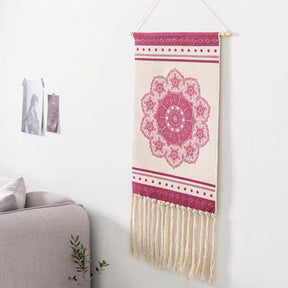 Handgemaakt boho-tapijt 