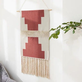 Handgemaakt boho-tapijt 